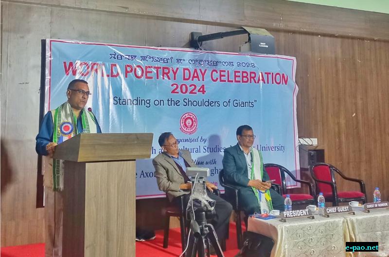  World Poetry Day at Manipur University 
