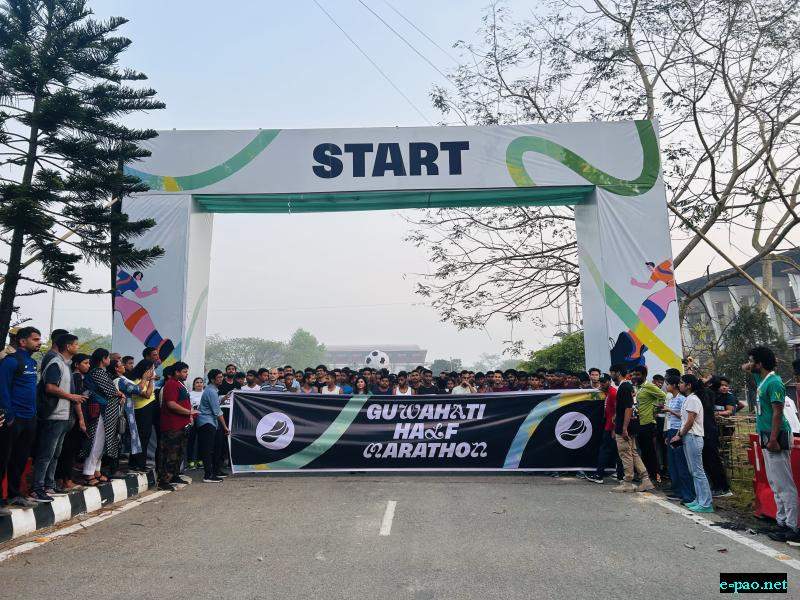  Over 4000 enthusiastic runners participated in IIT-Guwahati Techniches annual Guwahati Half Marathon on April 7th 