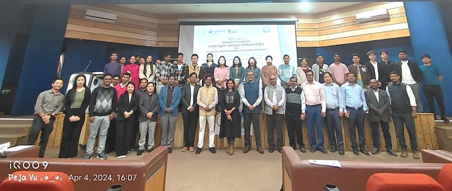  Fulbright-Nehru Fellowship Outreach Session at Arunachal 