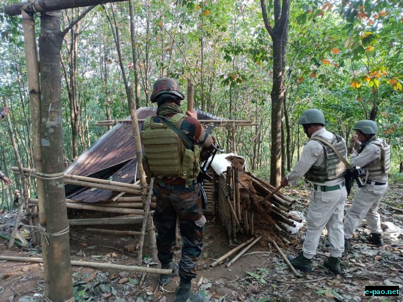  Assam Rifles and Manipur Police conducted Joint Combing Operations in fringe areas of Jiribam District 