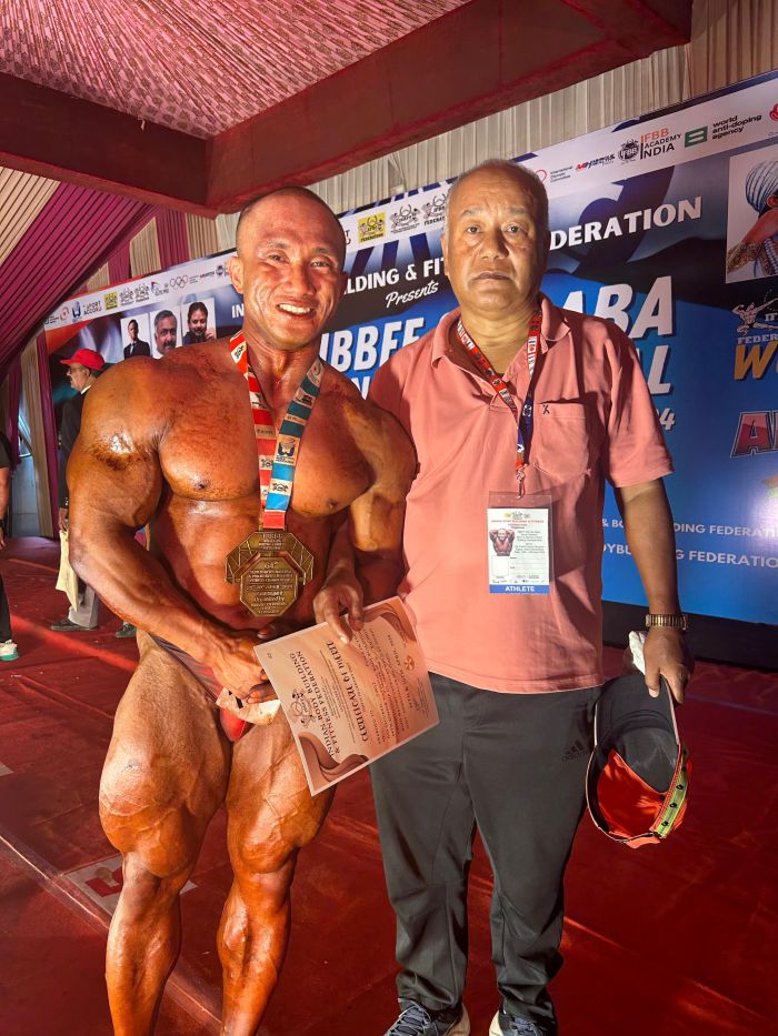 A Father Robi Interview with Moirangthem Robi Meitei Mr Universe India By Khuman