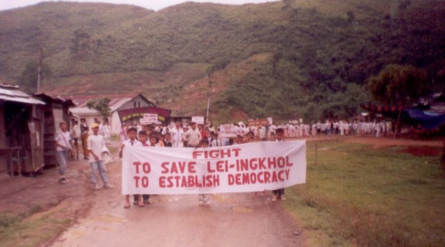 Stop eviction at Lei Ingkhol Meitei Village in Imphal East District :: September 2025