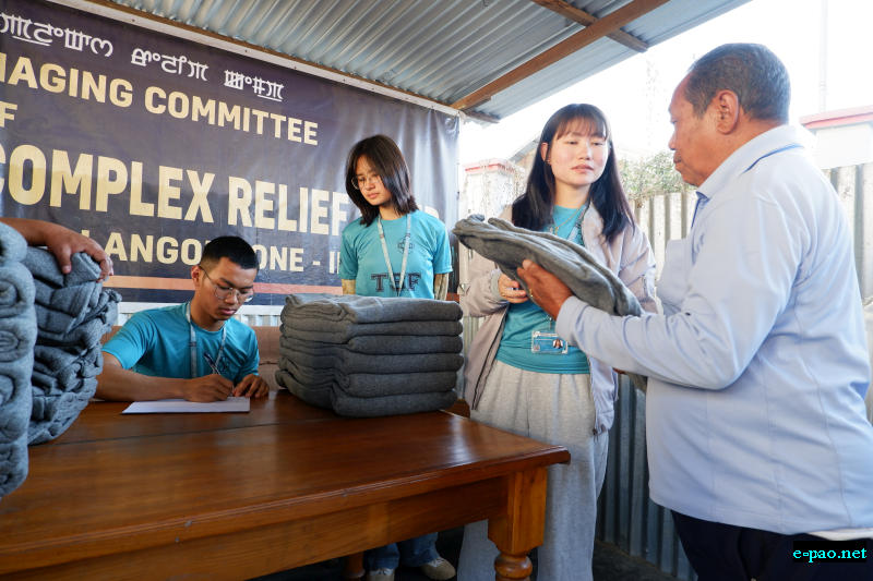  Winter Essentials and Literacy Support Drive across relief camps in Imphal 