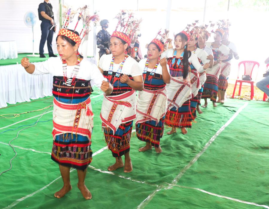 A Cultural performance during inauguration of Girls' Hostel of Mission Blind School at Laiching Heikakpokpi, Tengnoupal :: 19th June, 2026