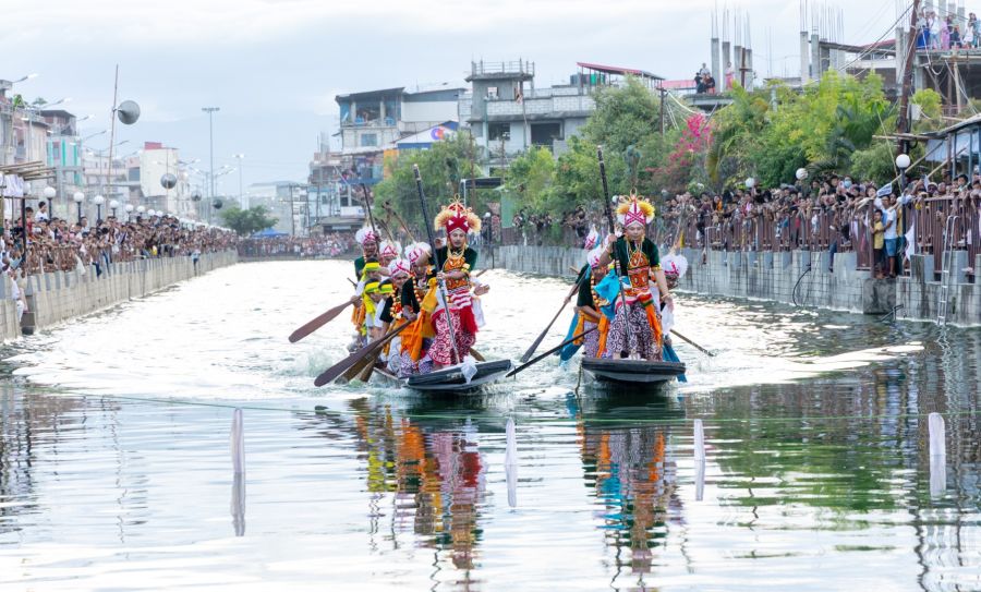 248th Heikru Hidongba, traditional boat racing celebrated at Shri Shri Bijoy Govindaji Thangapat, Sagolband :: September 22 2026